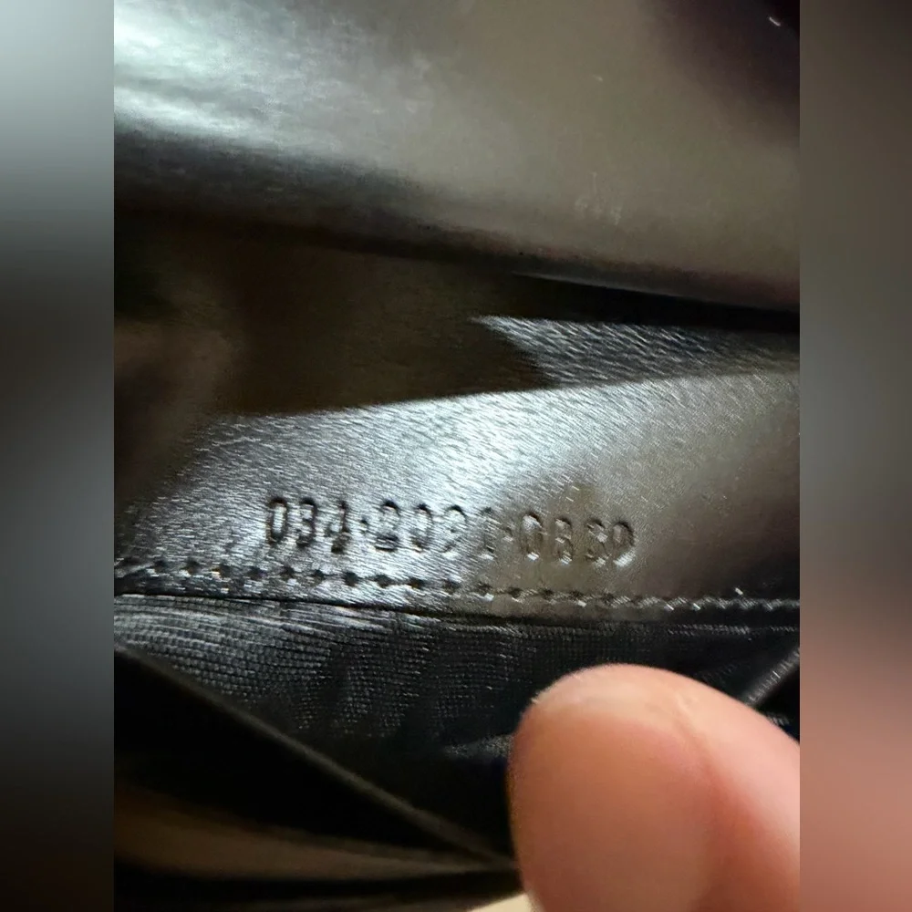 Gucci Black Leather Tom Ford Era Bifold Large Wallet